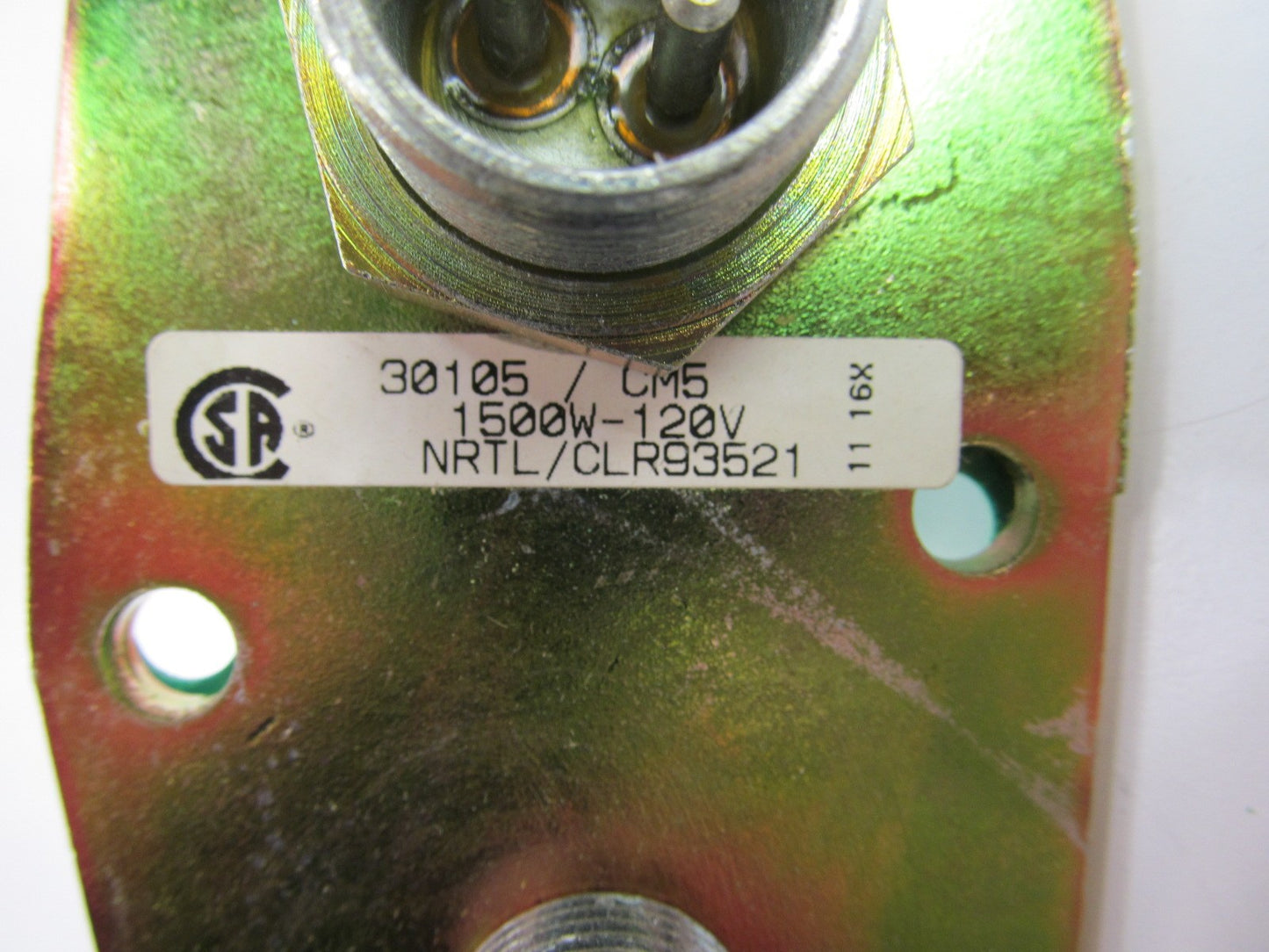 Kats 30105 Engine Block Heater, 12V 1500 Watt For Cummins Big Cam IV