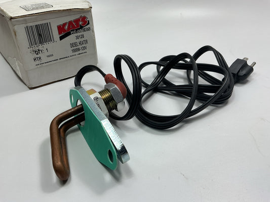 Kat's 30128 Engine Block 1.75'' Freeze Plug Heater For ISX Cummins 1000 Watt 120V