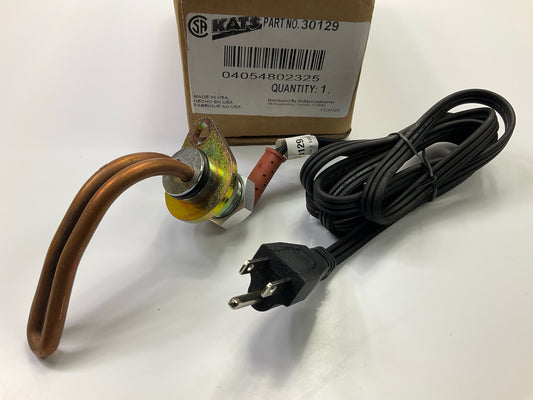 Kat's 30129 Freeze Plug Diesel Engine Heater 1500 Watts 120V For Cummins ISX/QSK