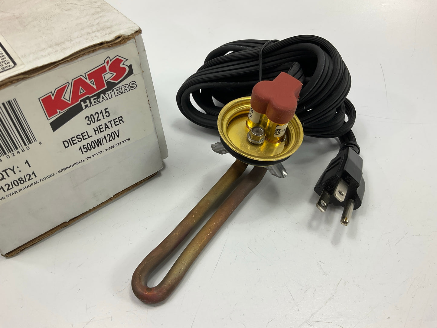Kat's 30215 Engine Heater 1-3/4'' 1.75'' Freeze Frost Plug Heater 1500W / 120V