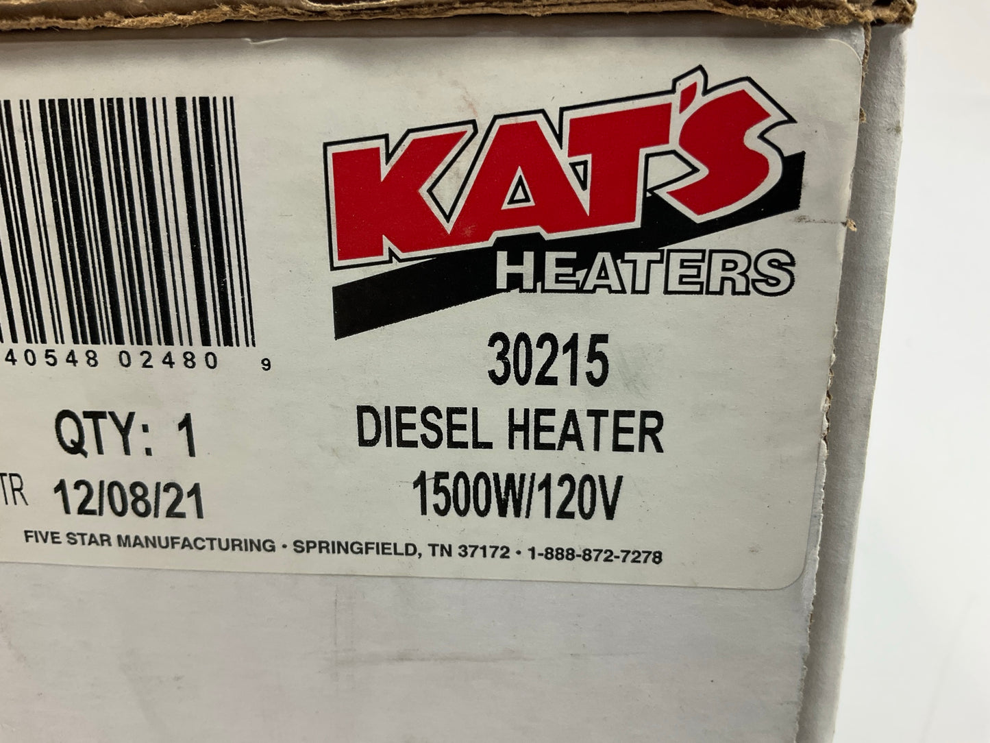 Kat's 30215 Engine Heater 1-3/4'' 1.75'' Freeze Frost Plug Heater 1500W / 120V