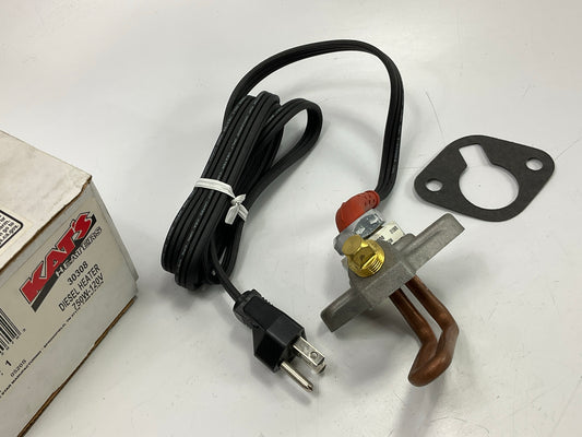 Kats 30308 Freeze Plug Diesel Block Heater 750W DETROIT DIESEL 3-53,4-53, 3-71