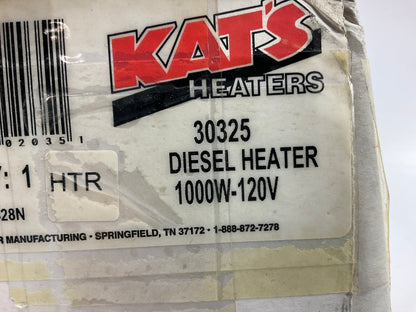 Kats 30325 Diesel Engine Block Heater, 60mm Freeze Frost Plug, 1000 Watt, 120V