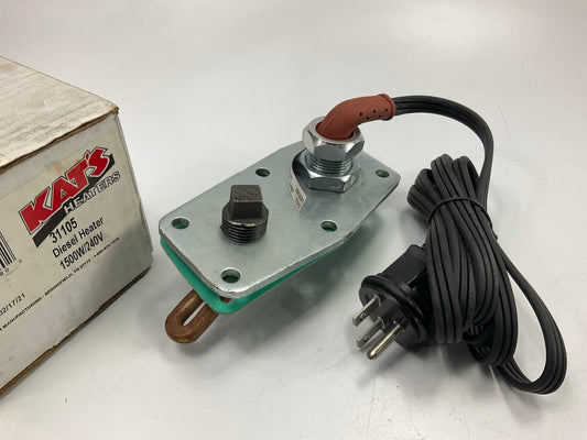 Kats 31105 Diesel Engine Freeze Plug Heater For Cummins Big Cam IV 1500Watt 240V