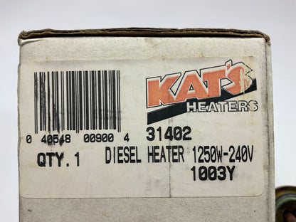 Kats 31402 FORD 401 474 Diesel Block Heater Freeze Plug Diesel Heater 1250 Watt