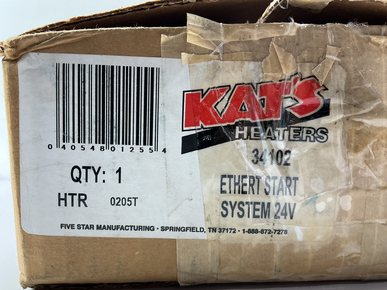 Kat's 34102 Ether Injection Cold Winter Start System 300-499 CID 24 Volt
