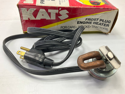 Kats K4NR 1-1/2'' Frost Plug Engine Heater Diameter 400 Watts 120 V