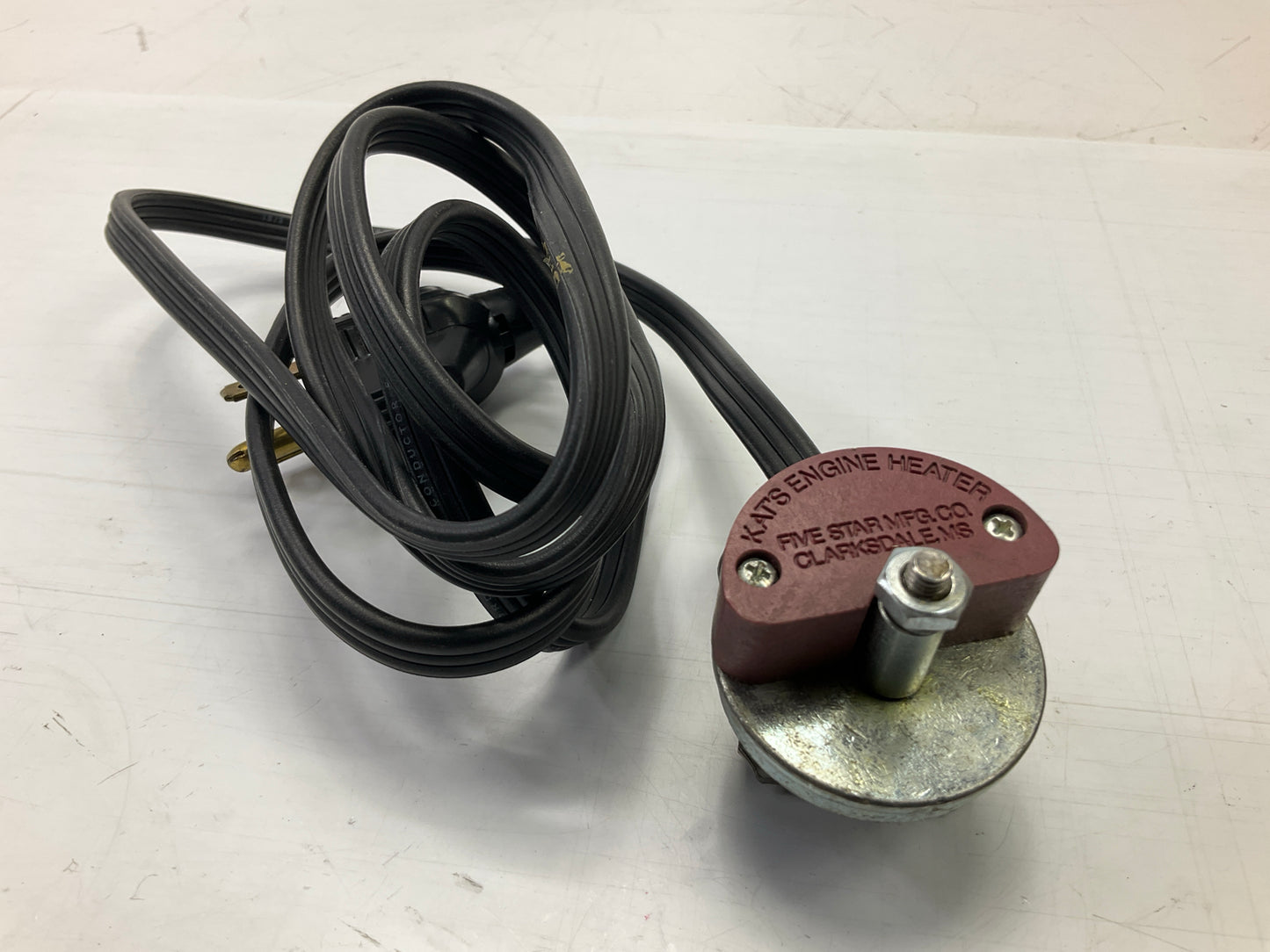 Kats K4NR 1-1/2'' Frost Plug Engine Heater Diameter 400 Watts 120 V