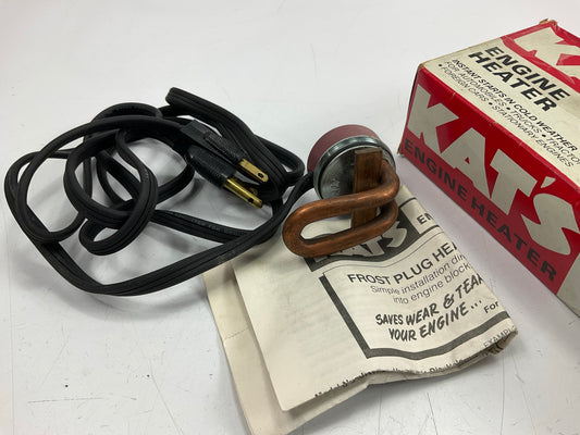 Kats K7M Engine Block Freeze Frost Plug Heater 1.5'' (38mm), 600 Watts 120 Volt
