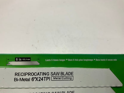Kawasaki 840324 Bi-Metal 6, 14, 24 TPI Reciprocating Saw Blades