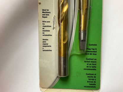 Kawasaki 840500 Titanium Coated Plug Tap 7/16''-20NC And 13/32'' Drill Bit Set