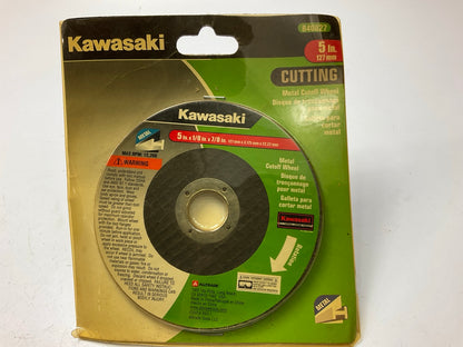 Kawasaki 840827 Metal Cutoff Wheel, 5'' X 1/8'' X 7/8'' - 12,200 RPM Max