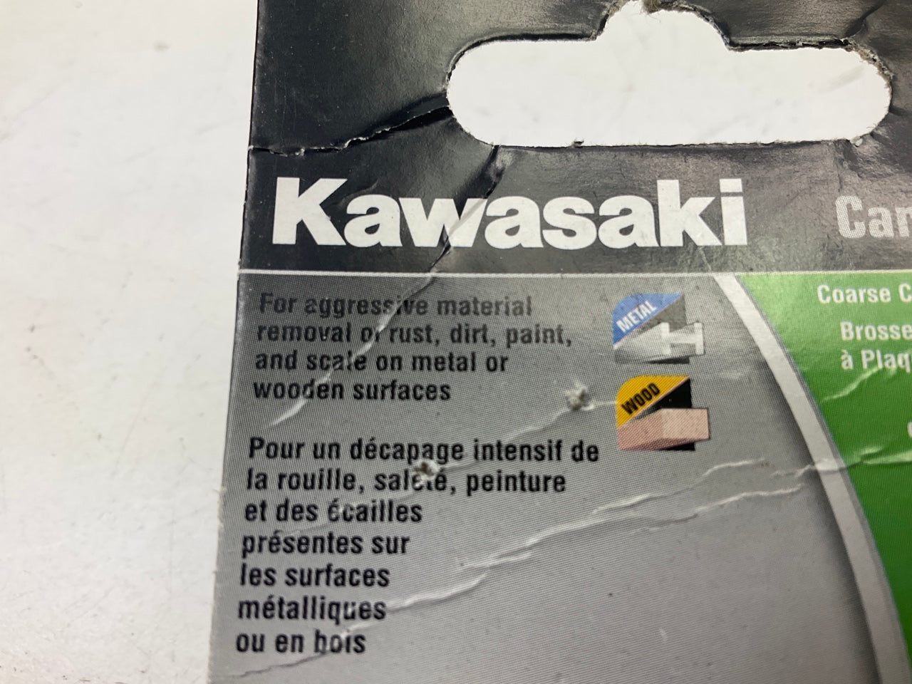 Kawasaki 841150 1-1/2'' Coarse Crimped Wire Brush