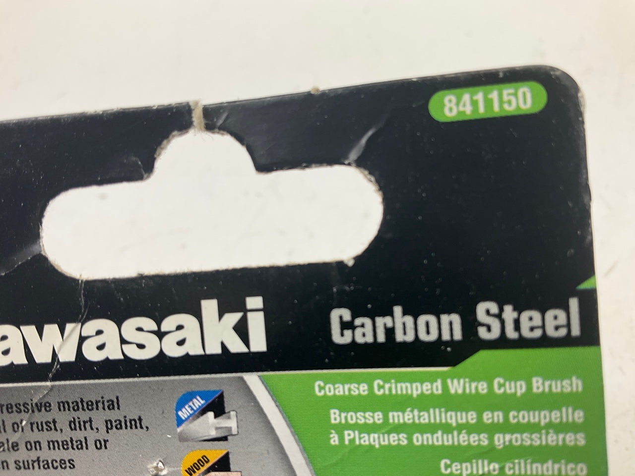 Kawasaki 841150 1-1/2'' Coarse Crimped Wire Brush