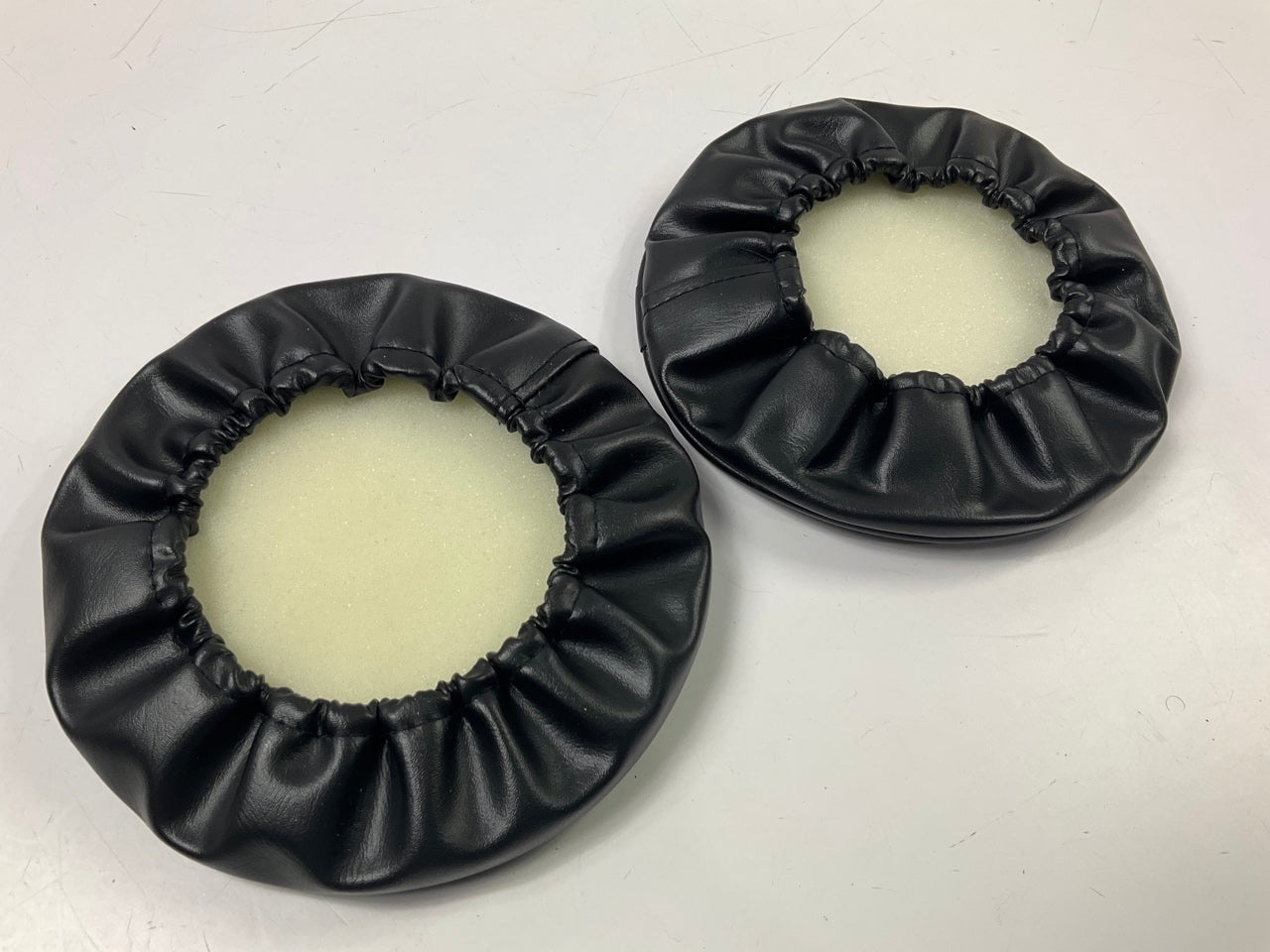 KC HILITES 5117 Soft Vinyl Light Covers, Round, Sold As Pair, 6'' Lamp Covers