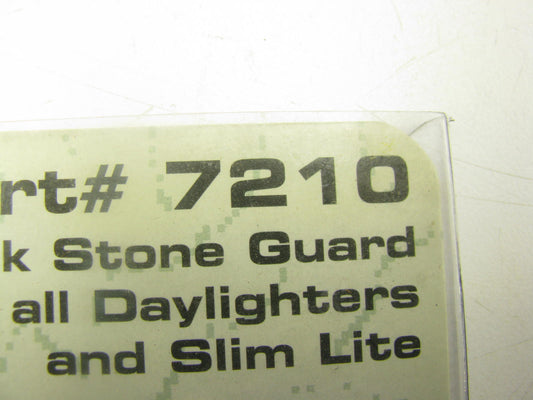 Kc Hilites 7210 6'' Round Black Stone Guard For All 6'' KC Daylighters & Slimlite
