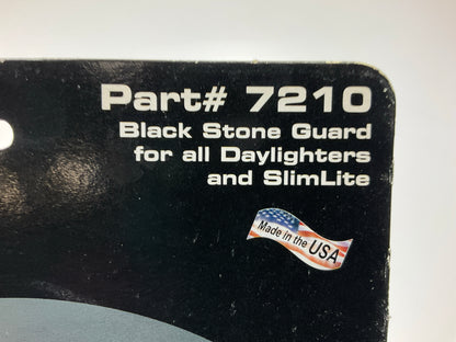 Kc Hilites 7210 6'' Round Black Stone Guard For All 6'' KC Daylighters & Slimlite