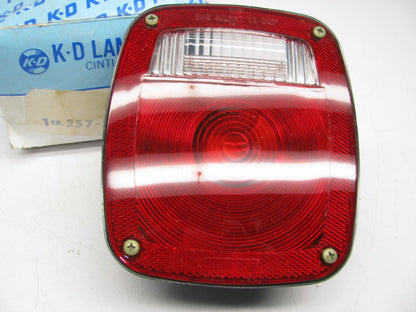 Kd Lamps 257-2627 Universal Trailer Truck Tail Light W/license Plate