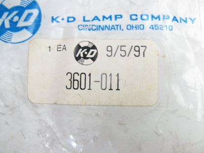 KD 3601-011 Cab Marker Light Replacement Lens Amber Marker Clearance  KD-555