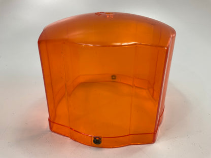 VINTAGE KD Lamp 3621-011 / LS-362 Amber Beacon Dome Lens