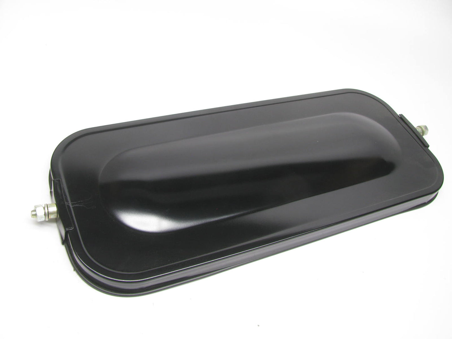 Vintage Kd Lamps 89-2313  7''x16'' Standard V-Back West Coast Mirror, Black