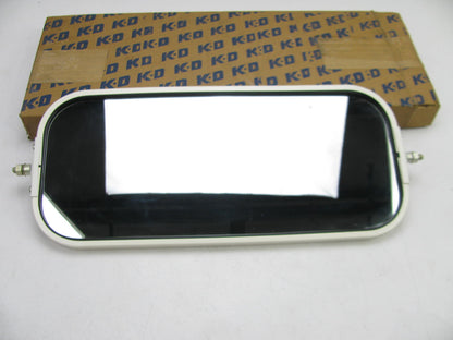 Vintage Kd Lamps 89-7308  7x16 West Coast Truck Mirror FLAT BACK, White