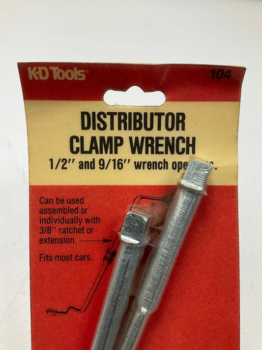 KD Tools 104 Distributor Clamp Wrench, 1/2'' & 9/16''