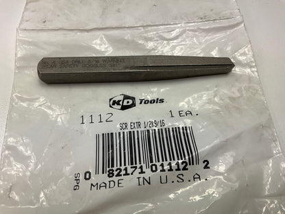 KD Tools 1112 Screw Extractor, 1/2'' & 9/16'' - MADE IN USA