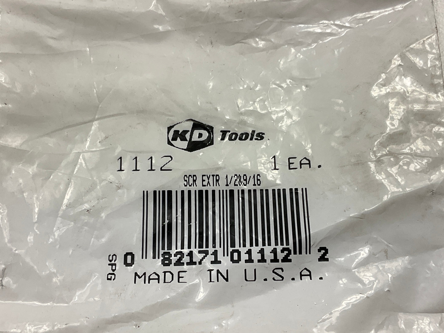 KD Tools 1112 Screw Extractor, 1/2'' & 9/16'' - MADE IN USA