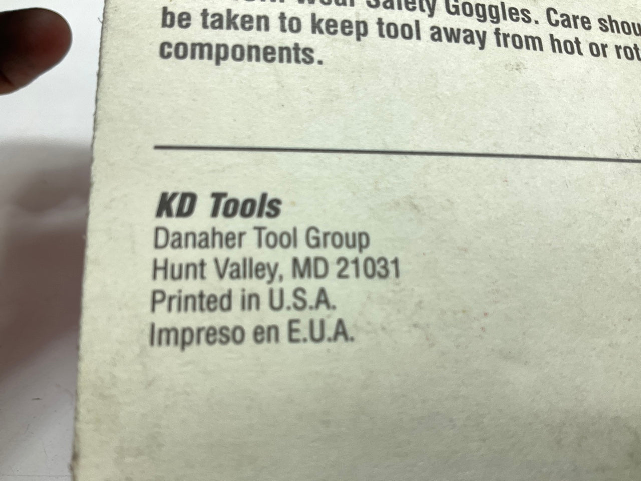 KD Tools 124 Remote Control Starter Switch Tool