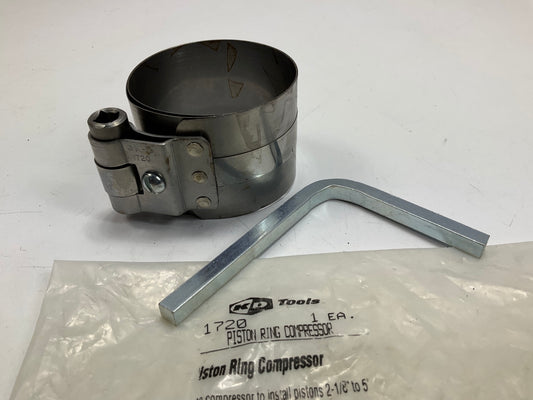 KD Tools 1720 Piston Ring Compressor, 2-1/8'' To 5'' - MADE IN USA