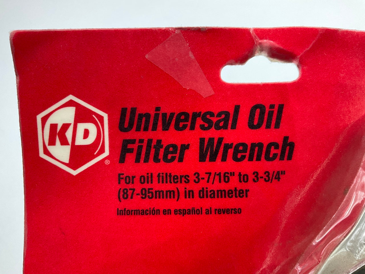 Kd Tools 190 Oil Filter Wrench, For Oil Filters 3-7/16'' To 3-3/4'', Made In USA