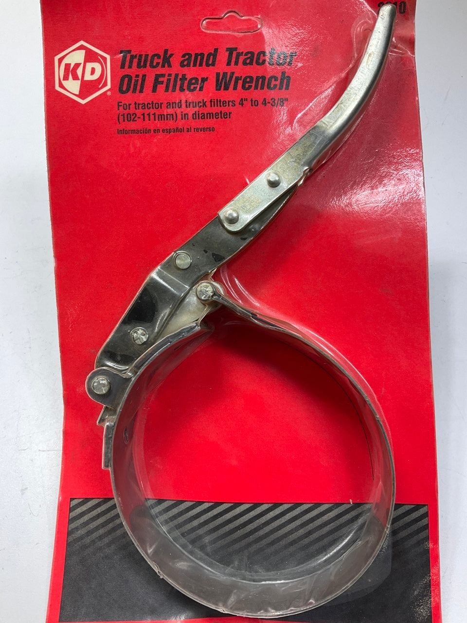 Kd Tools 2010 Truck & Tractor Oil Filter Wrench, For 4'' To 4-3/8'' - MADE IN USA