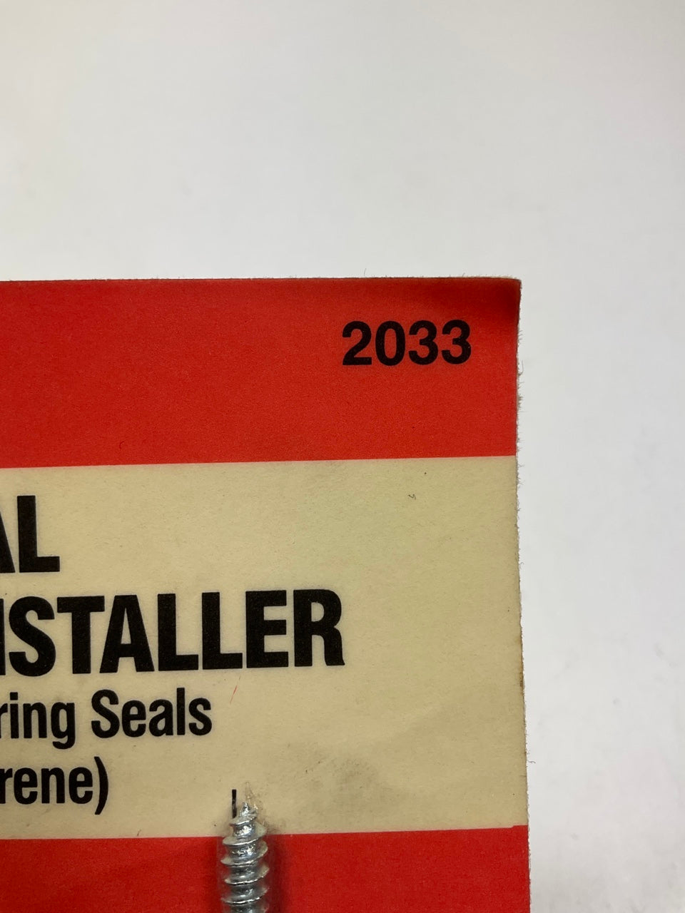 KD Tools 2033 Oil Seal Remover & Installer For Rear Main Seals, Wick Or Neoprene
