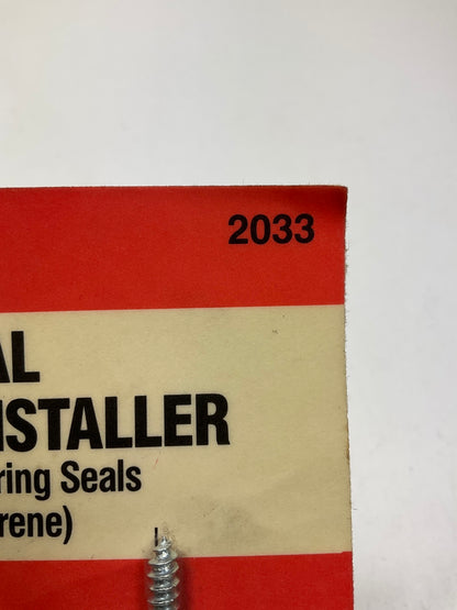 KD Tools 2033 Oil Seal Remover & Installer For Rear Main Seals, Wick Or Neoprene