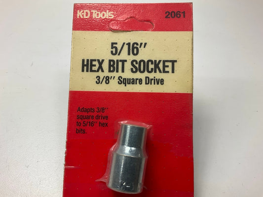 KD Tools 2061 5/16'' Hex Bit Socket, 3/8'' Square Drive