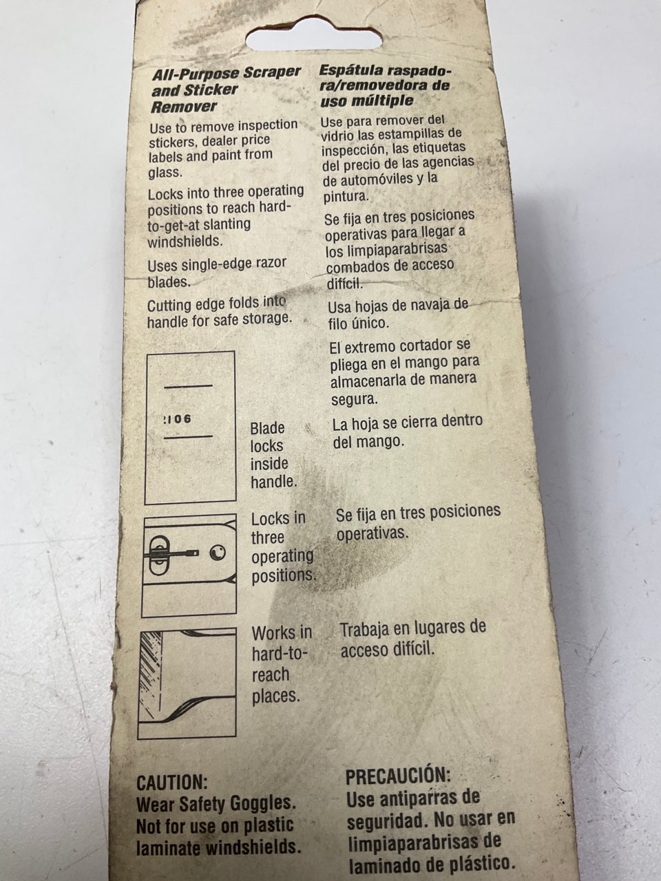 KD Tools 2106 All Purpose Scraper & Sticker Remover - MADE IN USA