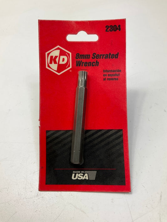 KD Tools 2304 8mm Serrated Wrench - MADE IN USA