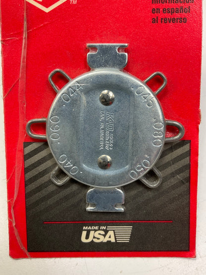 KD Tools 2327 Spark Plug Gap Gauge, .040'' To .080'' - MADE IN USA