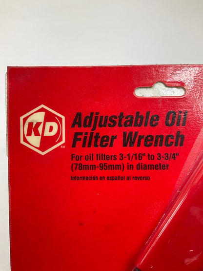 KD Tools 2394 Adjustable Oil Filter Wrench, 3-1/16'' To 3-3/4'' - MADE IN USA