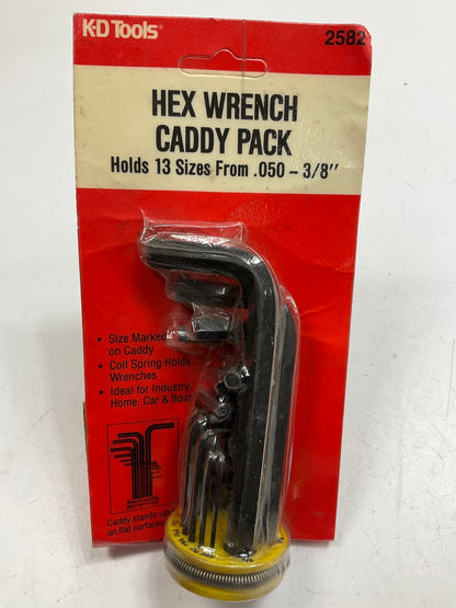 Kd Tools 2582 Hex Wrench Caddy Pack, Holds 13 Sizes From .050'' To 3/8''
