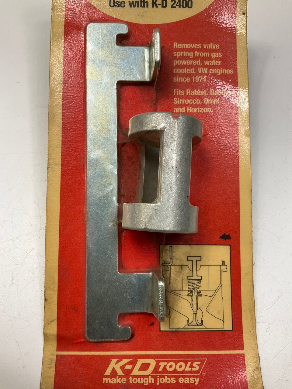 KD Tools 2703 Volkswagen VW Valve Spring Compressor Tool, Use With KD # 2400