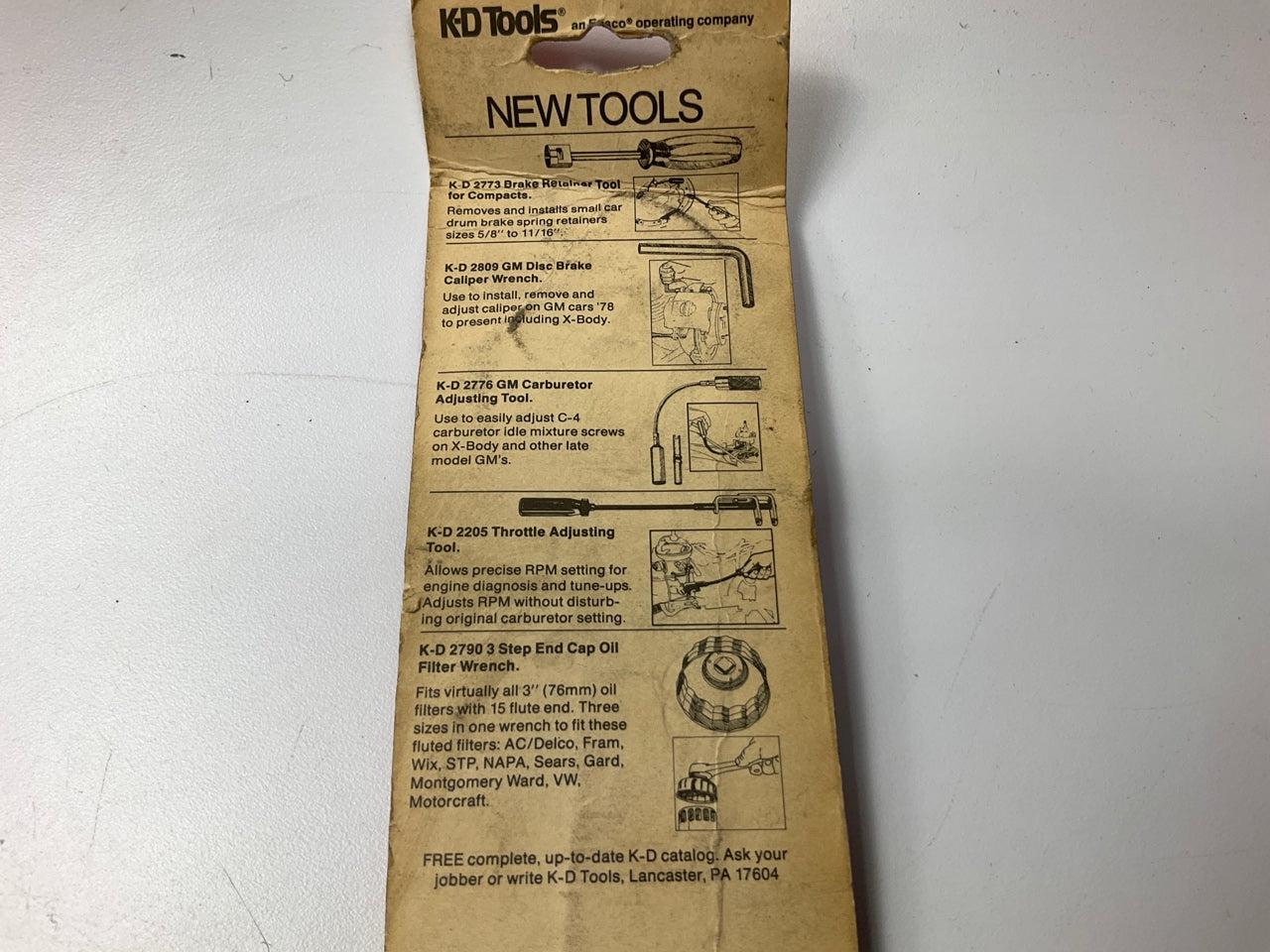 KD Tools 2807 GM Fuel Filter Wrench For X-Body & Other Late Models