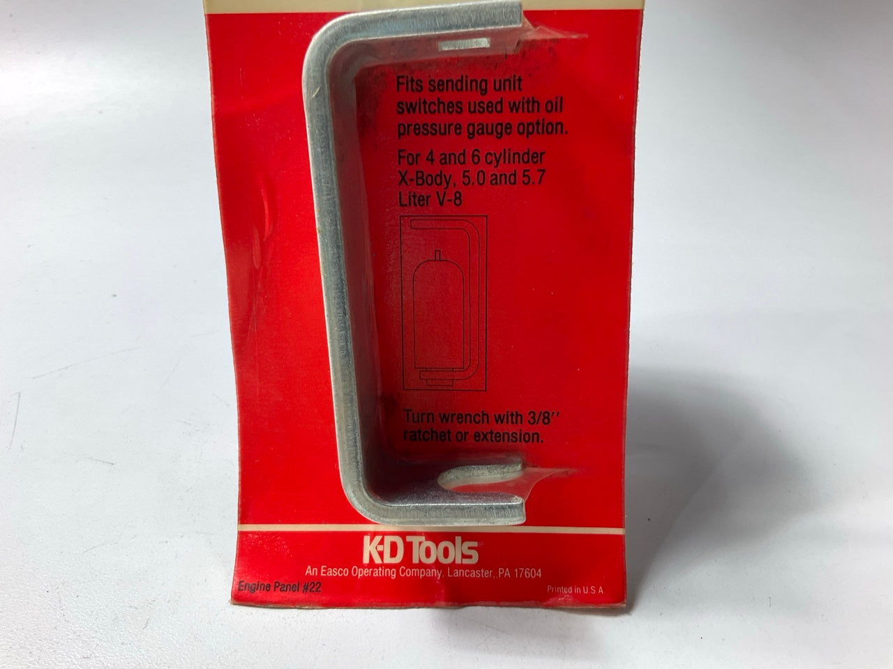 KD Tools 2808 GM Oil Pressure Sending Unit Wrench For Late Models