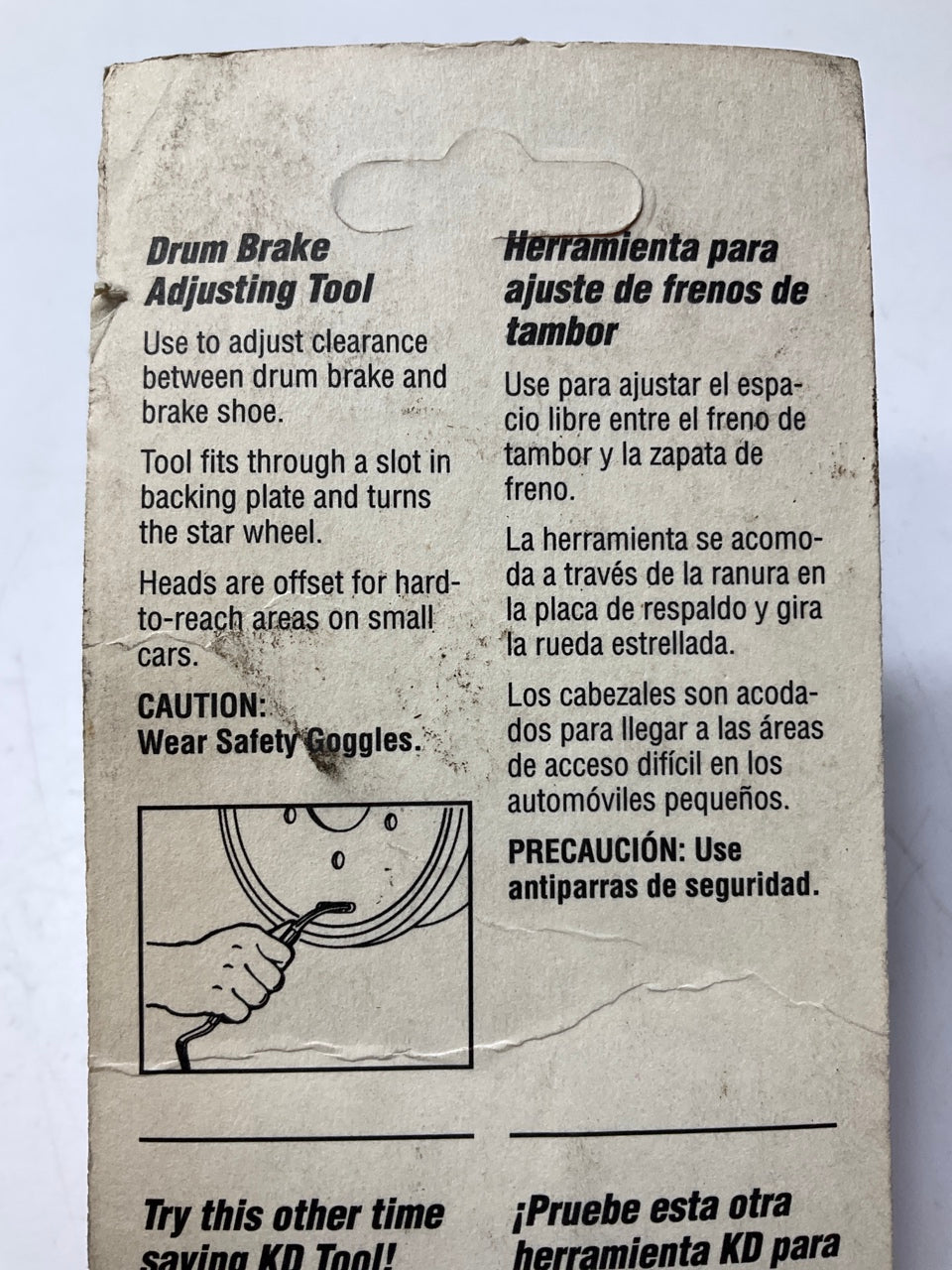 KD Tools 295 Drum Brake Adjusting Tool - MADE IN USA