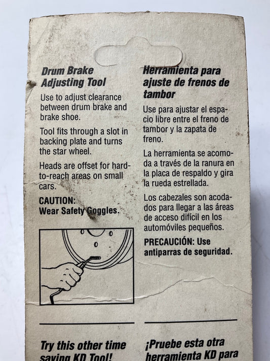 KD Tools 295 Drum Brake Adjusting Tool - MADE IN USA