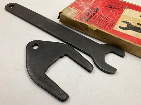 KD Tools 3136 Ford Fan Clutch Wrench Set, 2-9/32'' & 1-13/32''