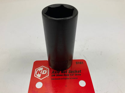 KD Tools 3161 Axle Nut Socket, GM 30mm Deep, 1/2 Drive - MADE IN USA