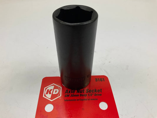 KD Tools 3161 Axle Nut Socket, GM 30mm Deep, 1/2 Drive - MADE IN USA