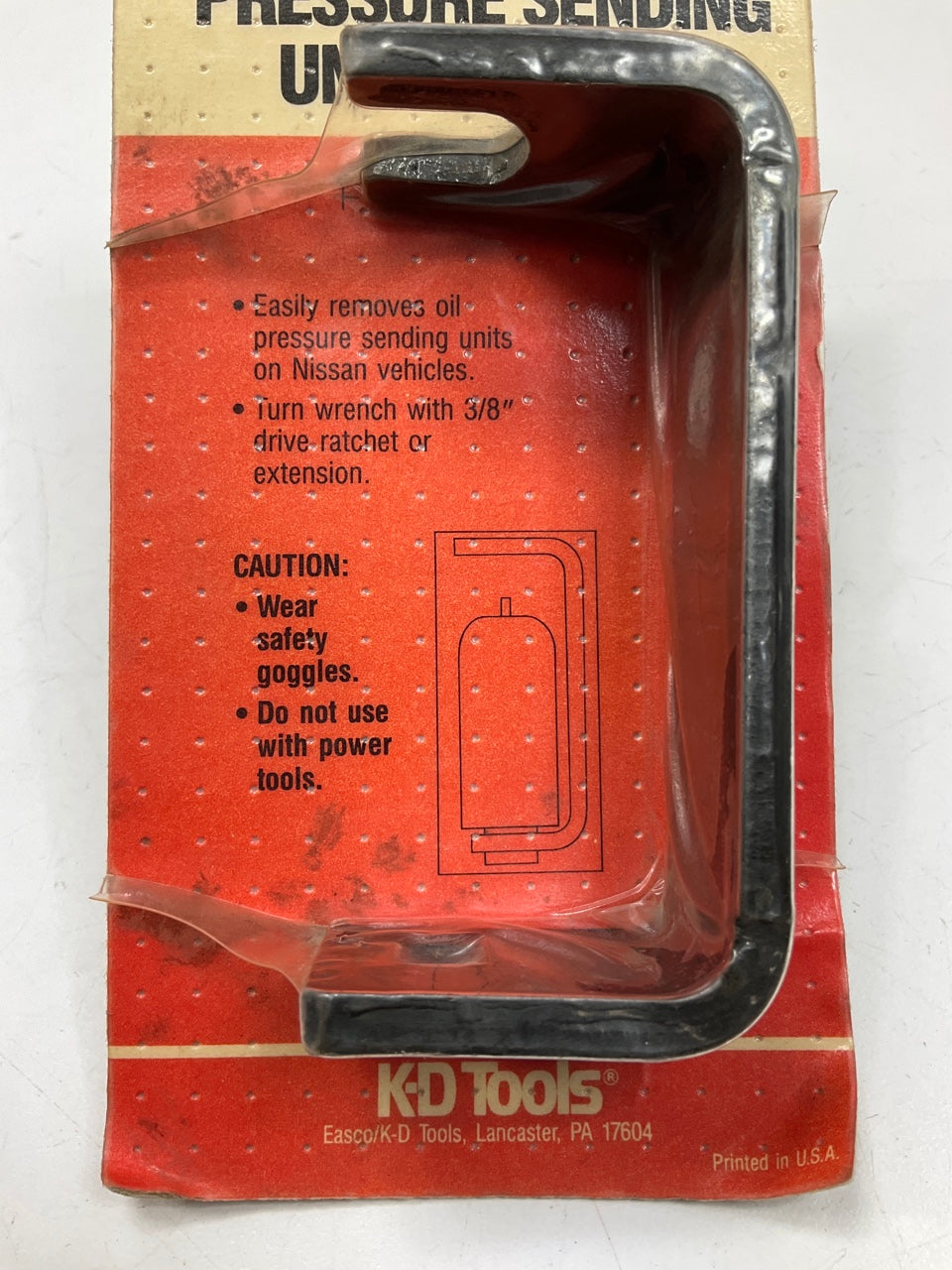 KD Tools 3179 For Nissan Oil Pressure Sending Unit Wrench, 17mm